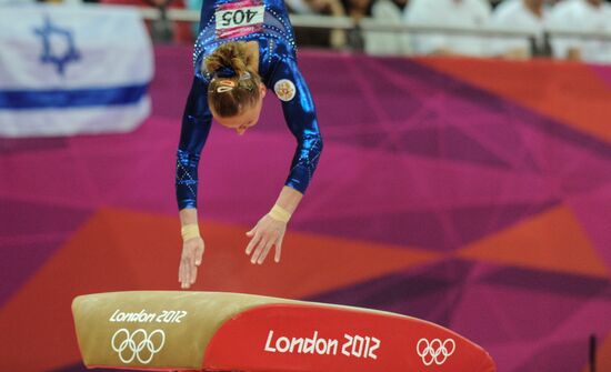 ОИ - 2012. Спортивная гимнастика. Женщины. Опорный прыжок