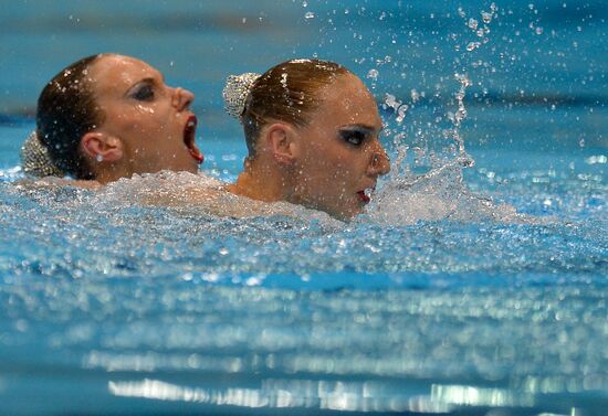 ОИ - 2012. Синхронное плавание. Дуэт. Квалификация