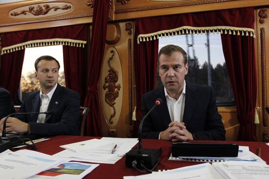 Рабочая поездка Д.Медведева в Сибирский федеральный округ