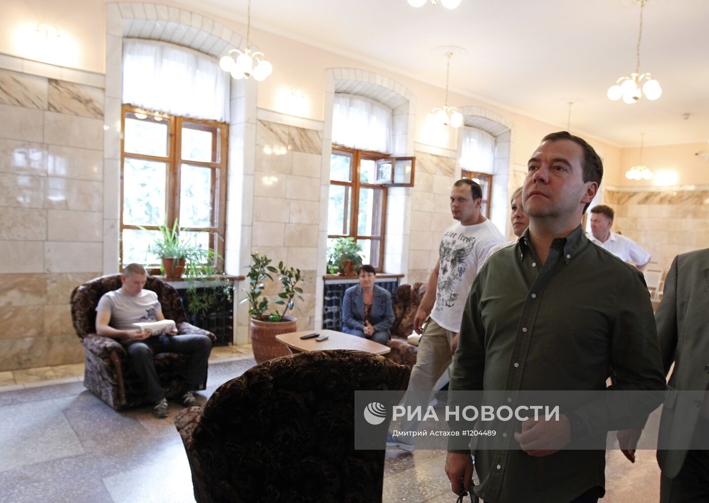 Рабочая поездка Д.Медведева по Сибири. Второй день