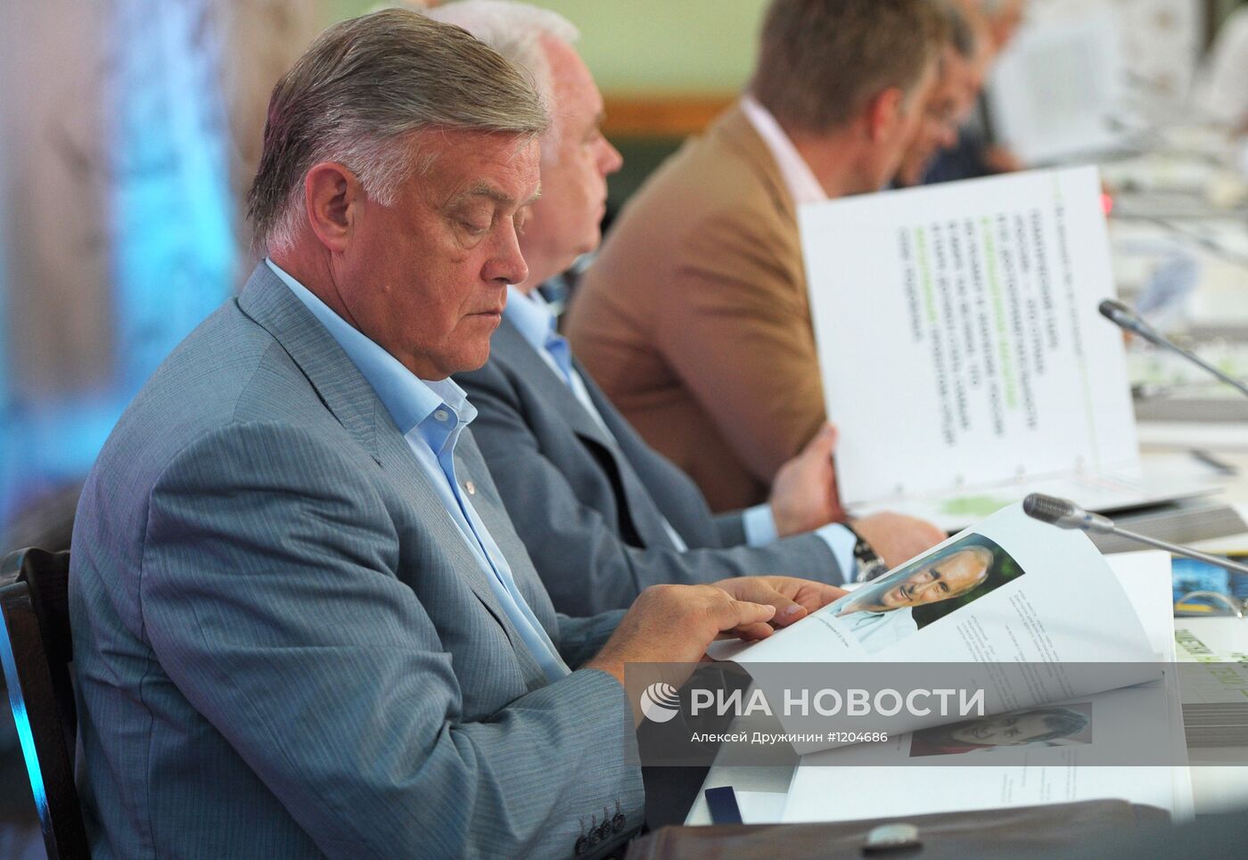 Заседание Попечительского совета РГО на Валааме