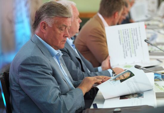 Заседание Попечительского совета РГО на Валааме