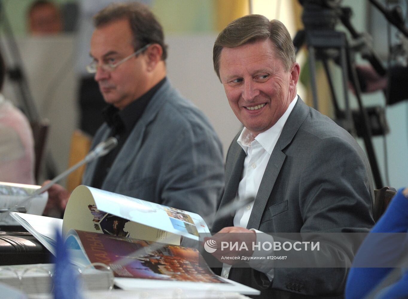 Заседание Попечительского совета РГО на Валааме