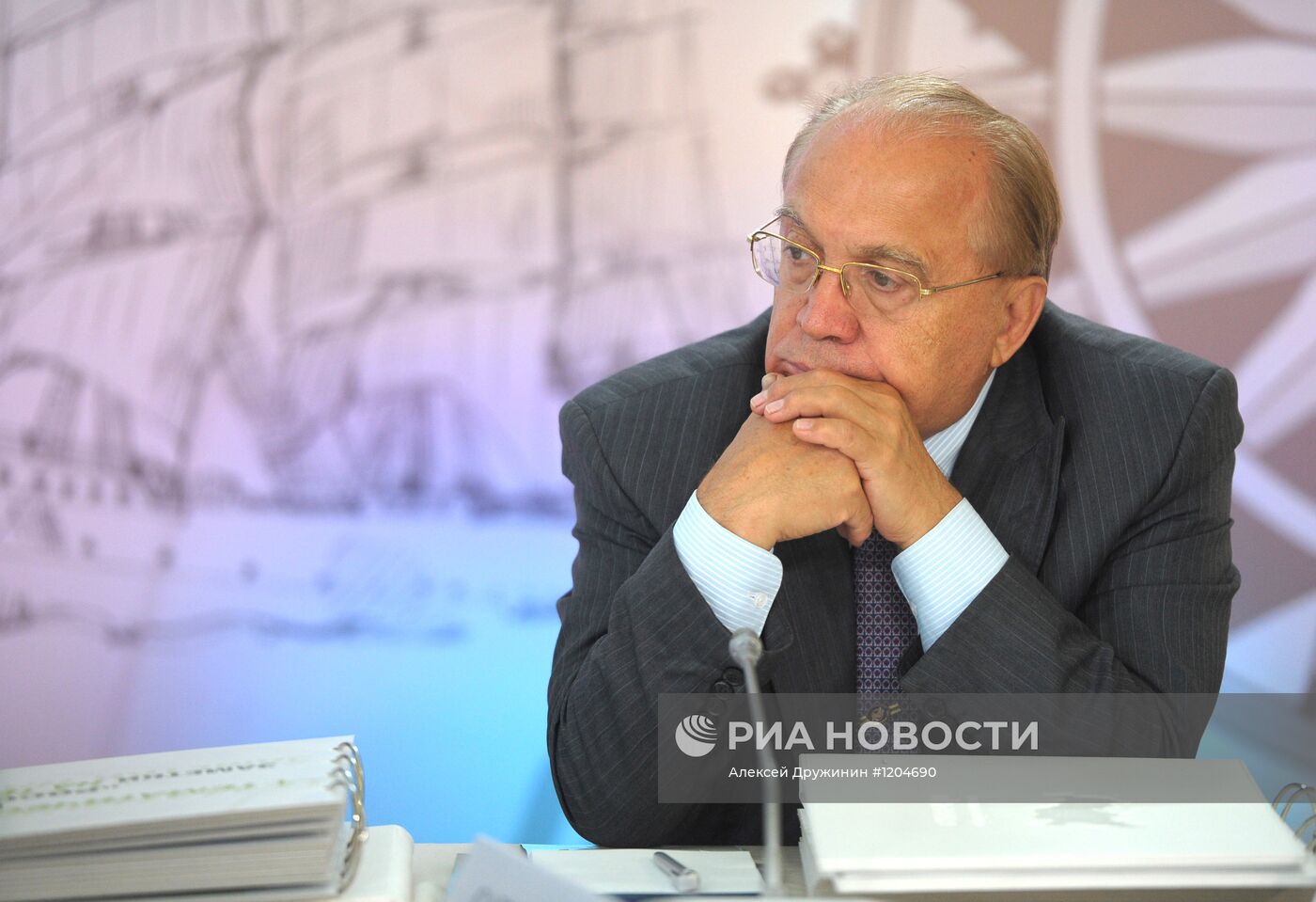 Заседание Попечительского совета РГО на Валааме