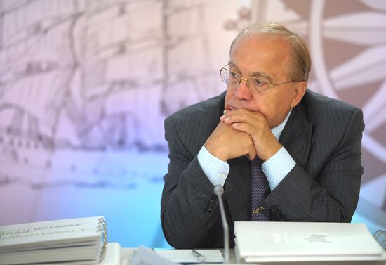 Заседание Попечительского совета РГО на Валааме