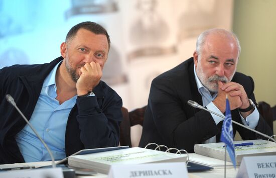 Заседание Попечительского совета РГО на Валааме