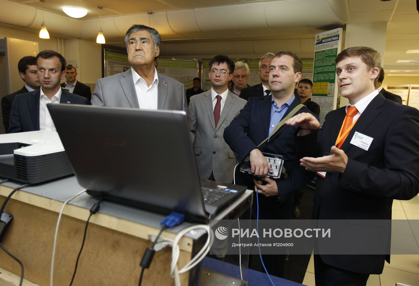 Рабочая поездка Д.Медведева по Сибири. Второй день