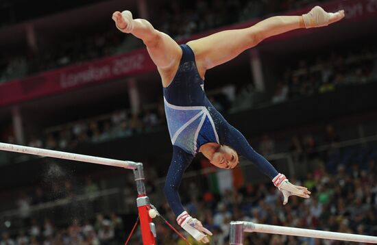ОИ - 2012. Спортивная гимнастика. Женщины. Брусья