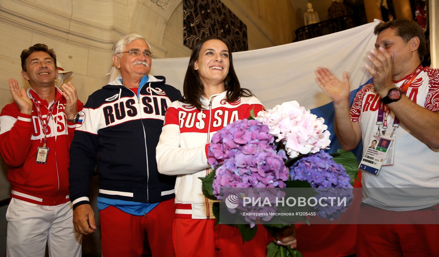 Чествование призеров ОИ-2012 в Bosco Club