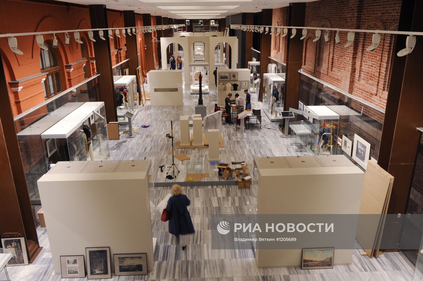 Подготовка к открытию Музея Отечественной войны 1812 года