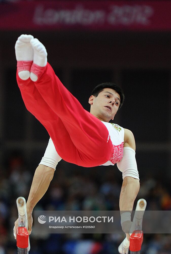 ОИ - 2012. Гимнастика. Мужчины. Брусья