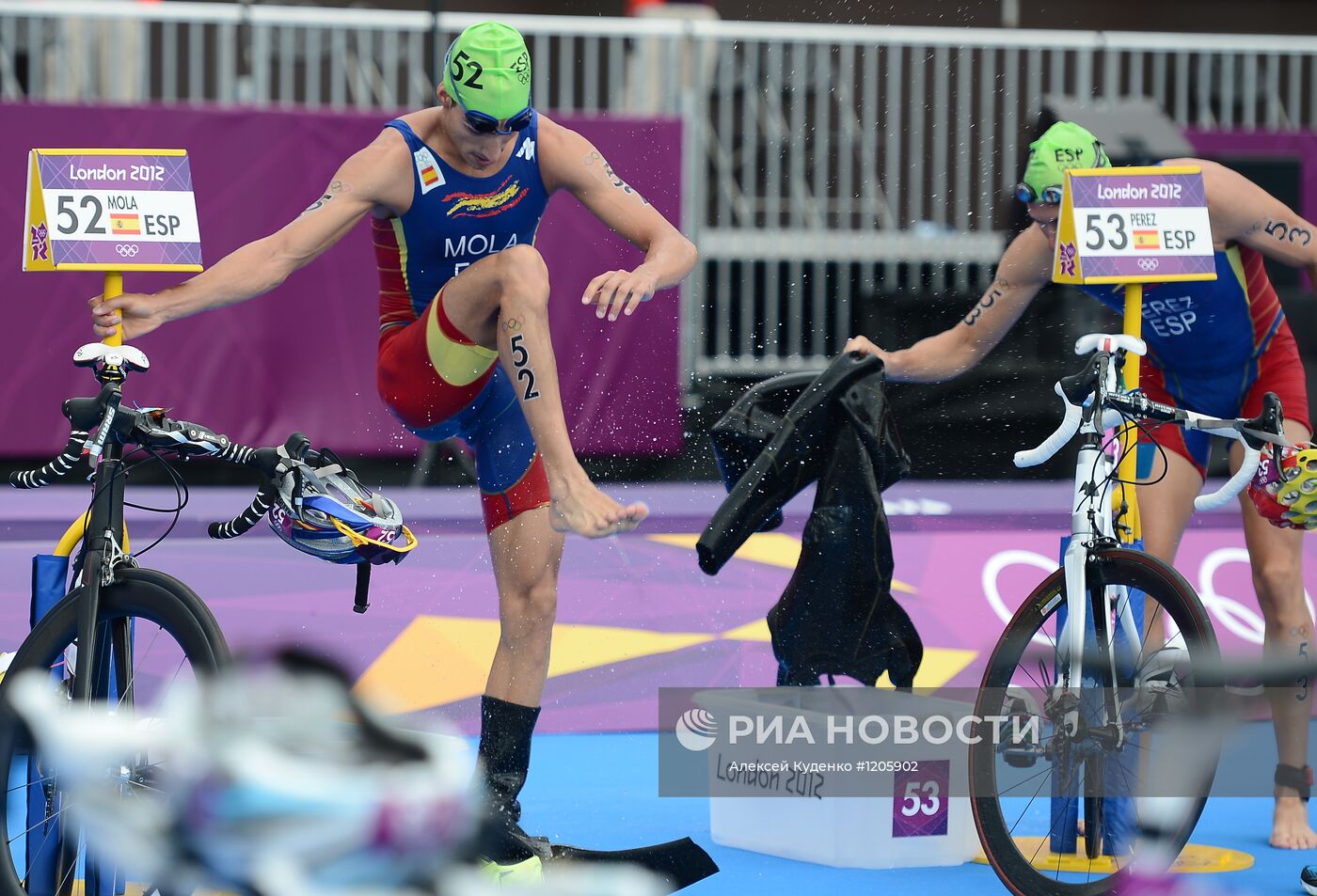 ОИ - 2012. Триатлон. Мужчины