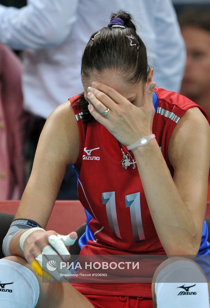 ОИ - 2012. Волейбол. Женщины. Матч сборных России и Бразилии