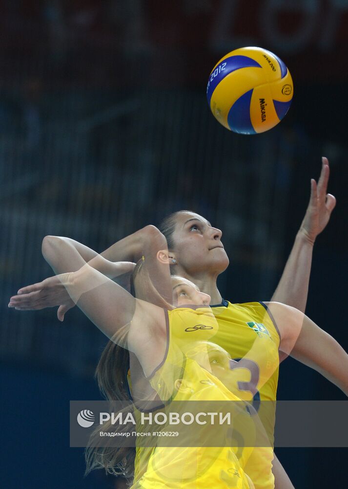 ОИ - 2012. Волейбол. Женщины. Матч сборных России и Бразилии