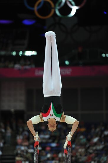 ОИ - 2012. Гимнастика. Мужчины. Брусья