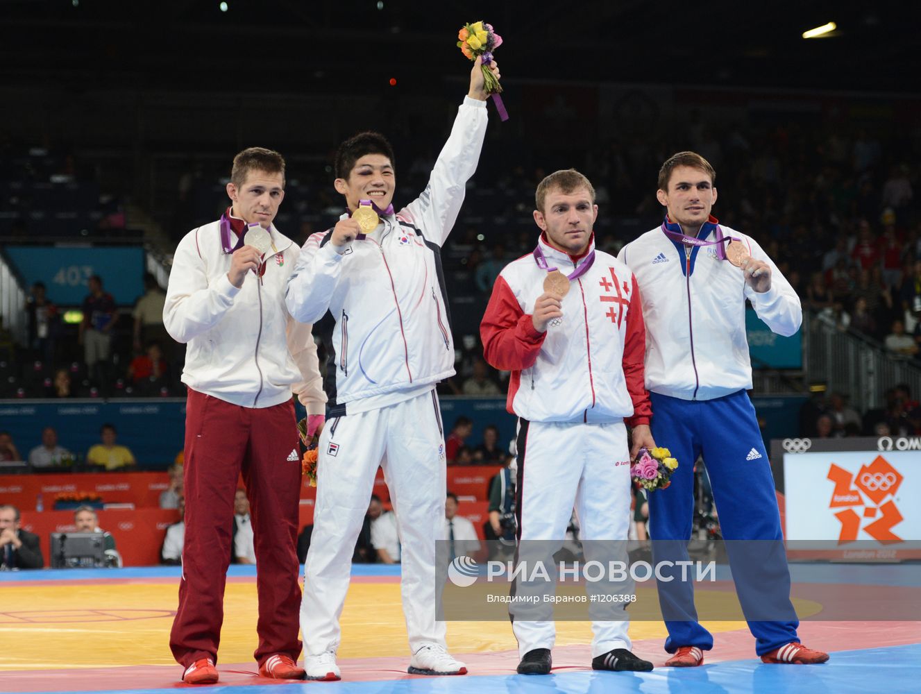 ОИ - 2012. Греко-римская борьба. Третий день
