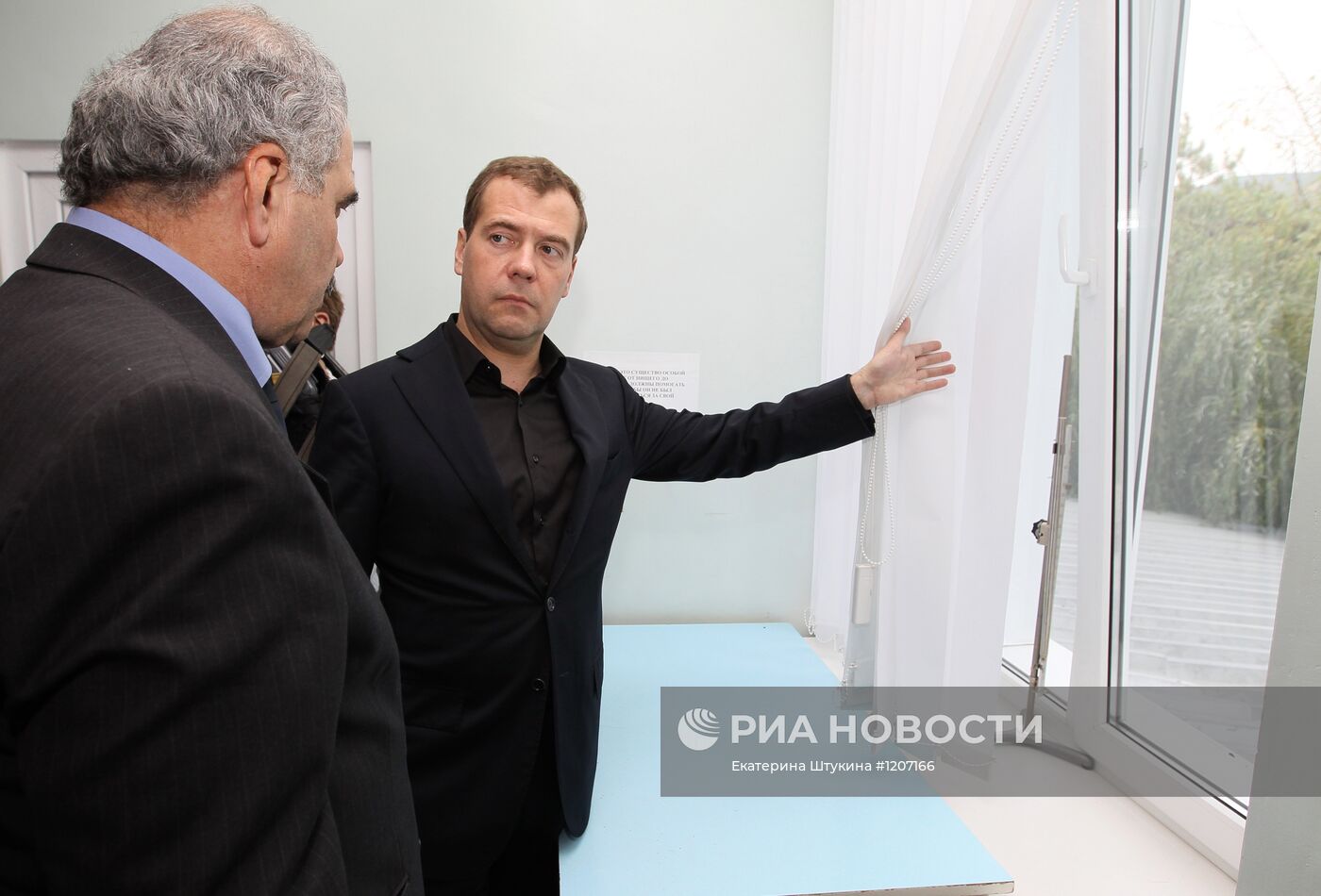 Рабочий визит Д. Медведева в Южную Осетию