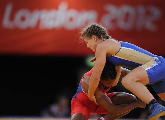 ОИ - 2012. Вольная борьба. Женщины. Второй день
