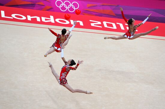 ОИ - 2012. Художественная гимнастика. Групповые соревнования