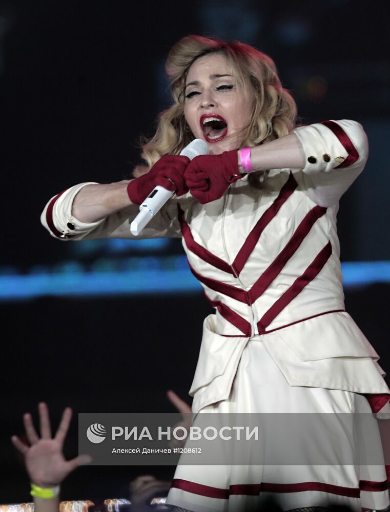 Концерт Мадонны в Петербурге