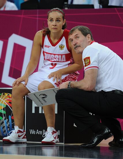 ОИ - 2012. Баскетбол. Женщины. Матч Россия – Франция