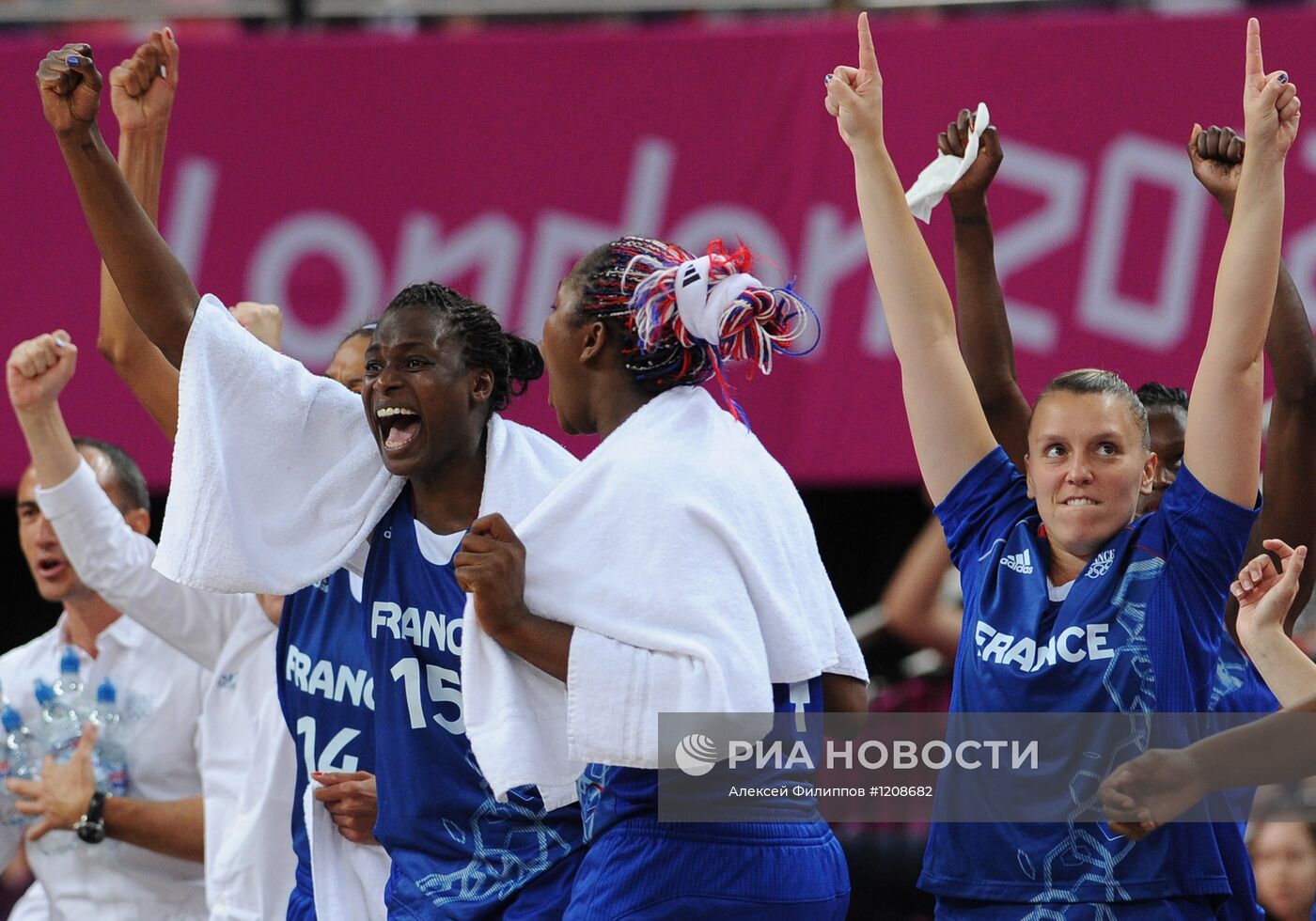 ОИ - 2012. Баскетбол. Женщины. Матч Россия – Франция