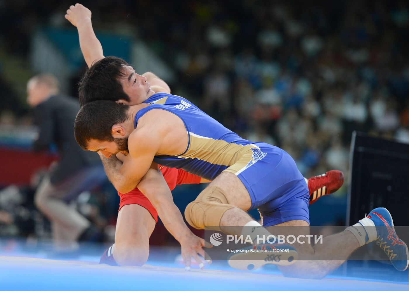 ОИ - 2012. Вольная борьба. Мужчины. Первый день