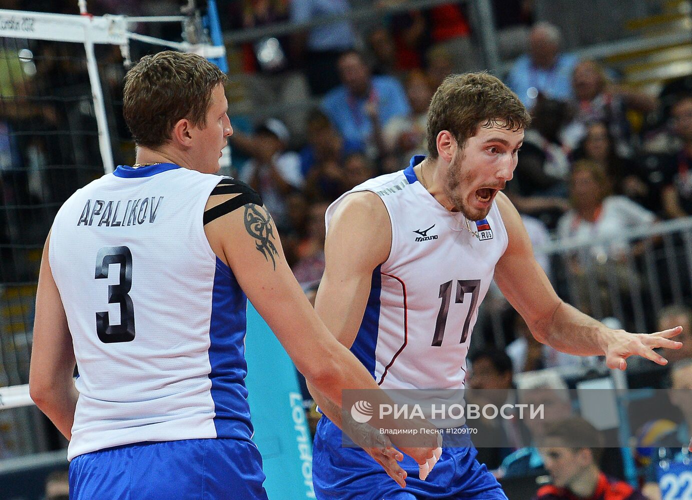 ОИ - 2012. Волейбол. Мужчины. Матч Болгария - Россия