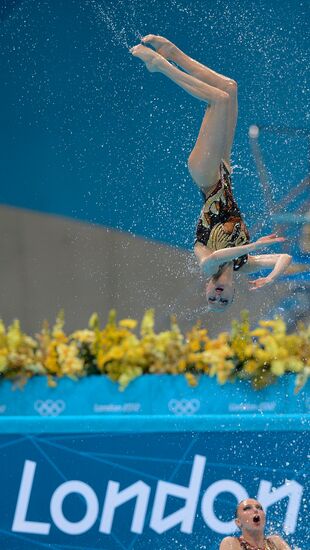 ОИ - 2012. Синхронное плавание. Командные соревнования. Финал