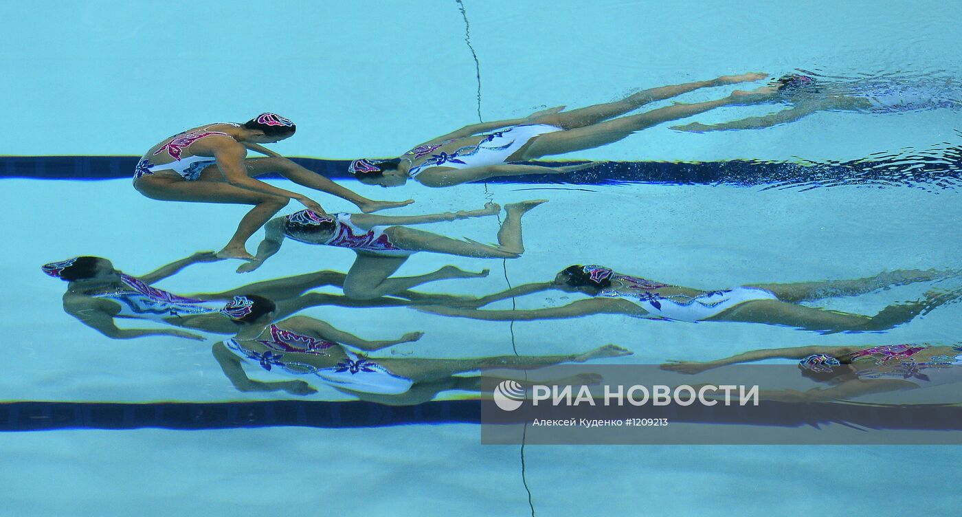 ОИ - 2012. Синхронное плавание. Командные соревнования. Финал