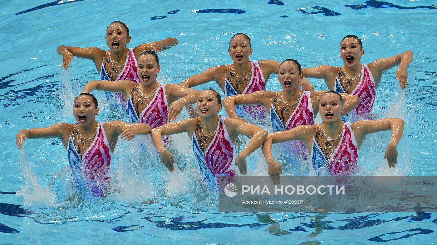ОИ - 2012. Синхронное плавание. Командные соревнования. Финал