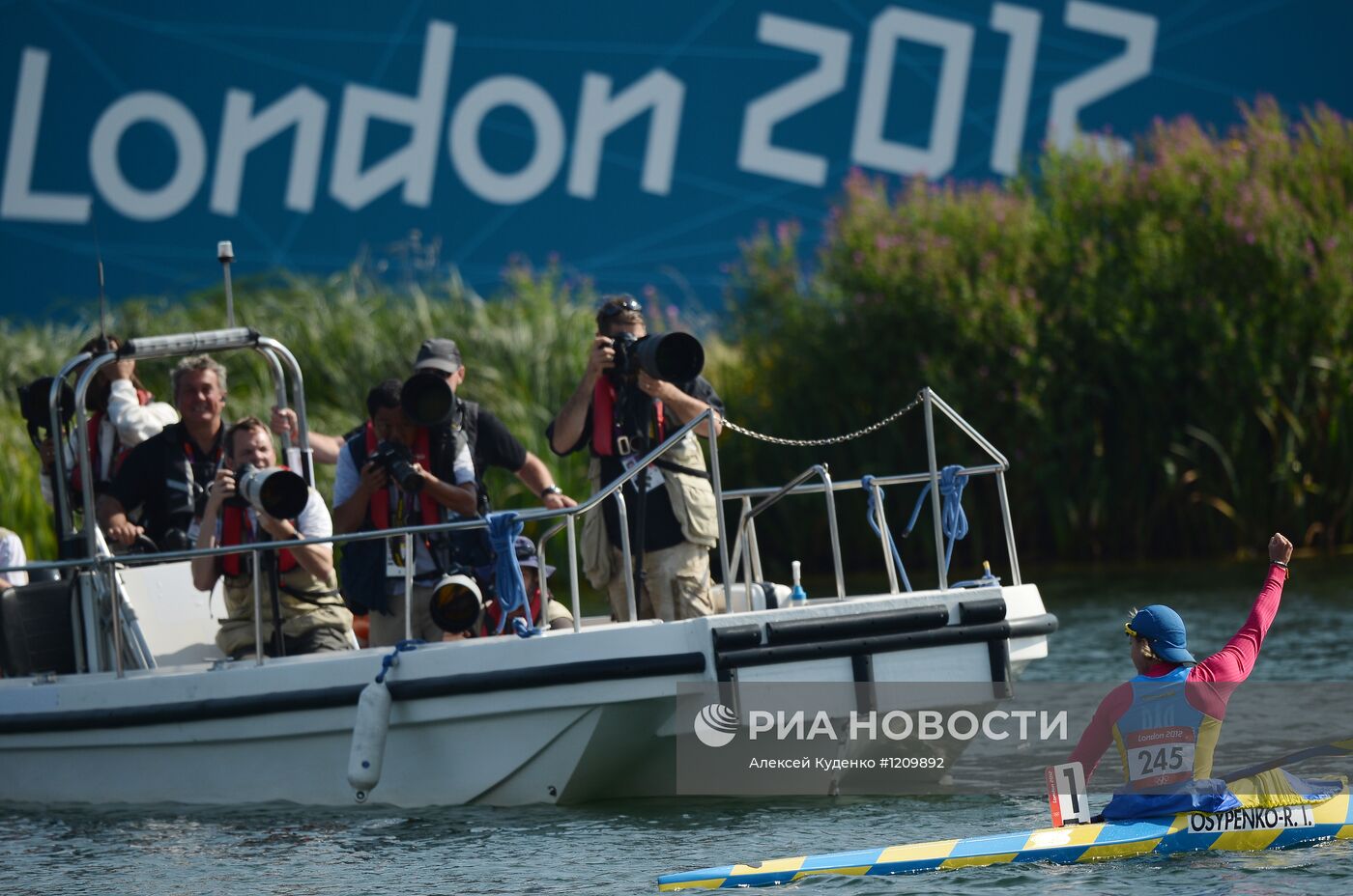 ОИ - 2012. Гребля на байдарках и каноэ. Шестой день