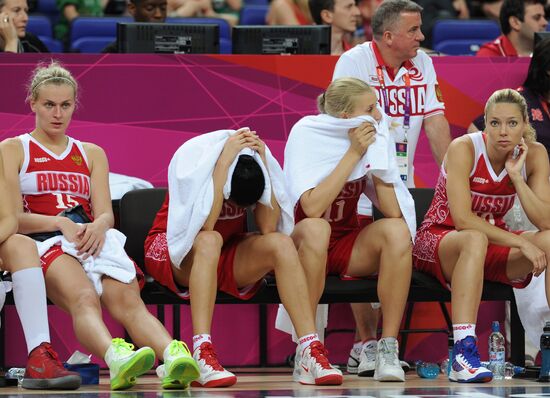 ОИ - 2012. Баскетбол. Женщины. Матч Австралия - Россия