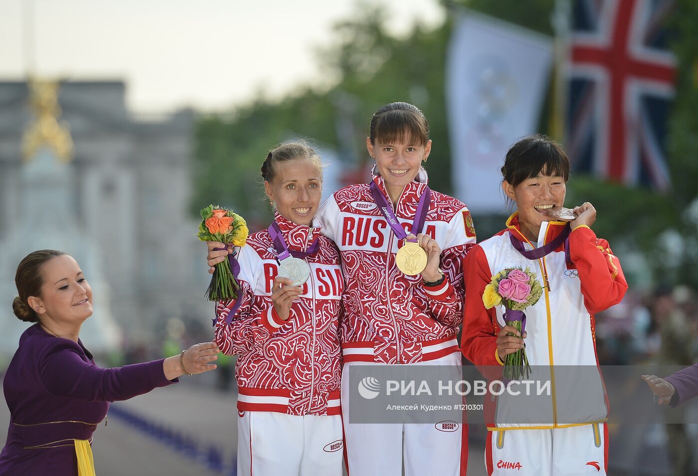 ОИ - 2012. Легкая атлетика. Спортивная ходьба. Женщины. 20 км