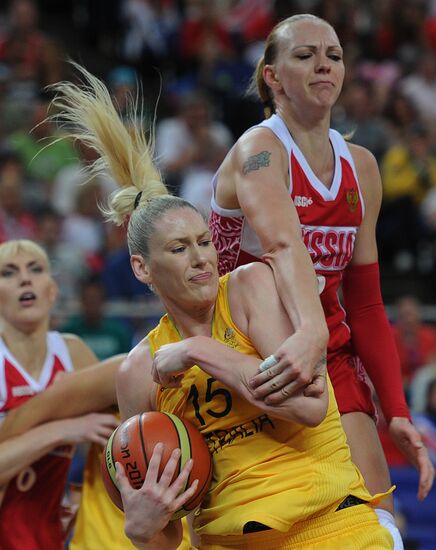 ОИ - 2012. Баскетбол. Женщины. Матч Австралия - Россия