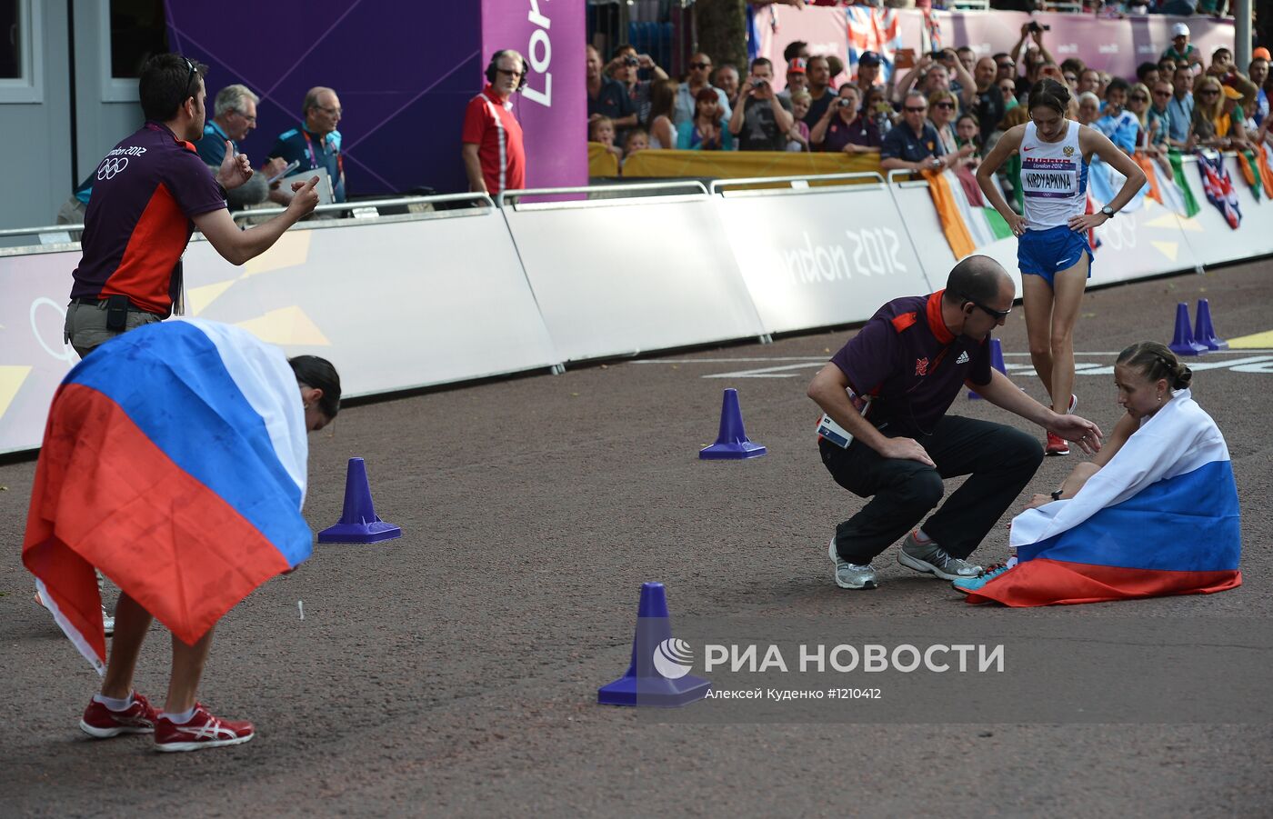 ОИ - 2012. Легкая атлетика. Спортивная ходьба. Женщины. 20 км