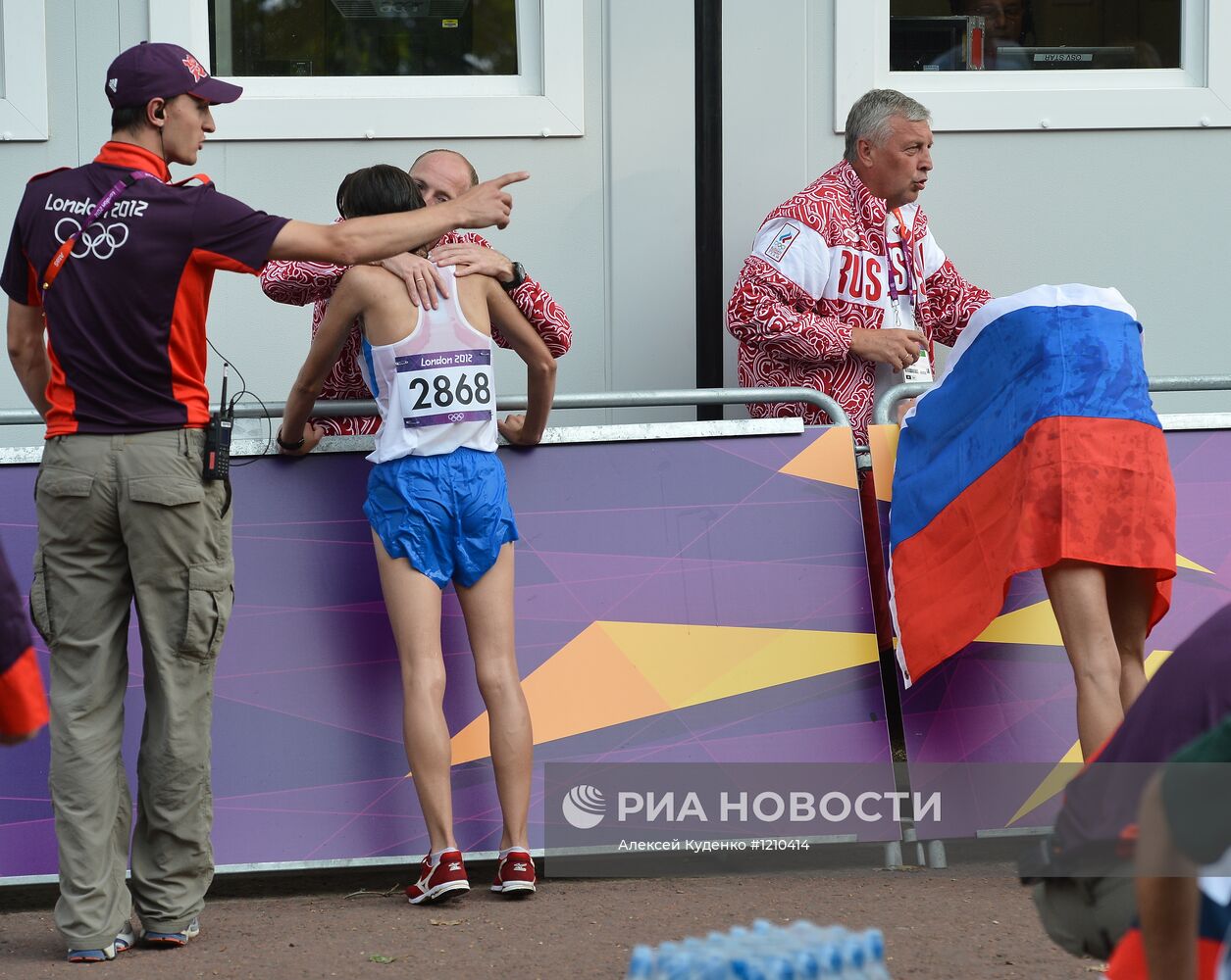 ОИ - 2012. Легкая атлетика. Спортивная ходьба. Женщины. 20 км