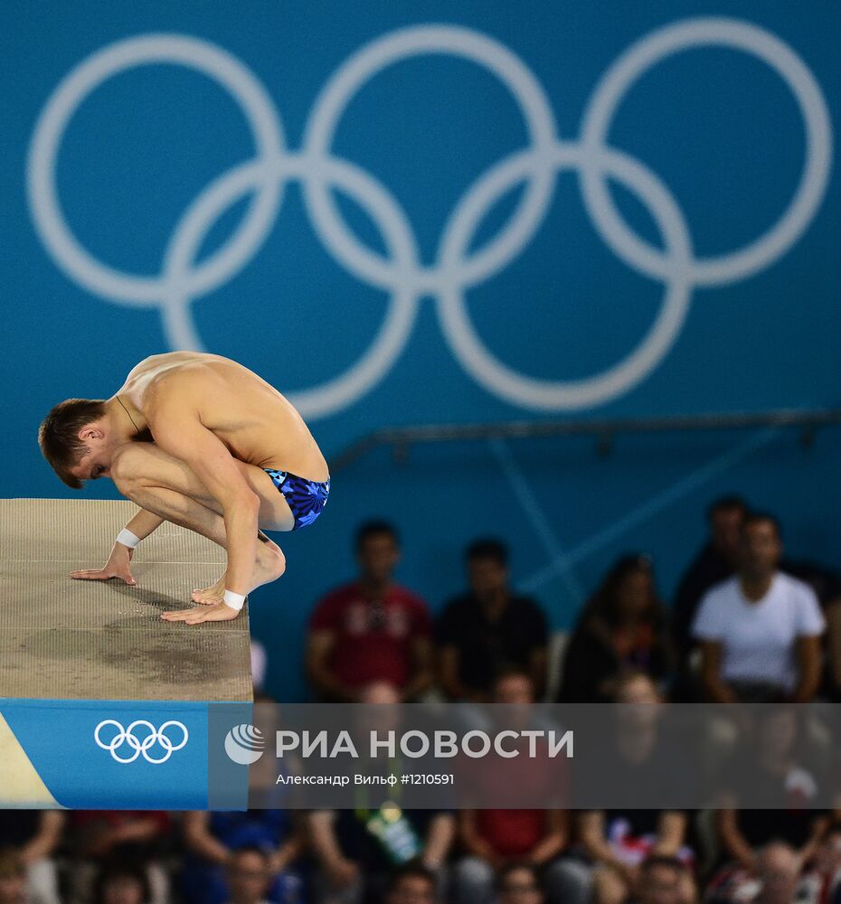 ОИ - 2012. Прыжки в воду. Мужчины. Вышка. 10 м. Финал