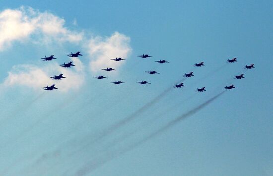 Воздушный праздник , посвященный 100-летию ВВС