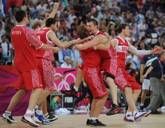 ОИ - 2012. Баскетбол. Мужчины. Матч Аргентина – Россия