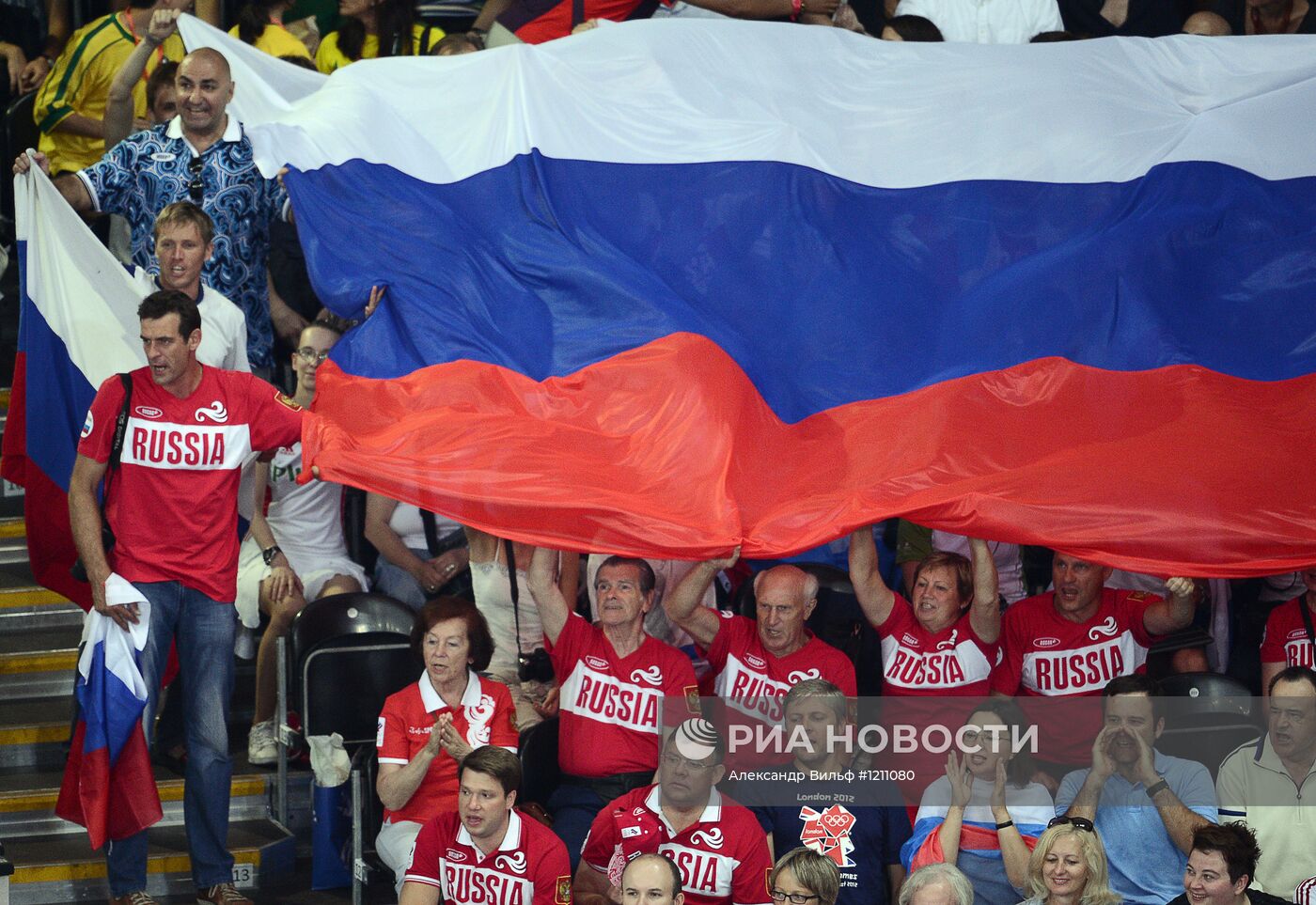 ОИ - 2012. Волейбол. Матч Россия – Бразилия