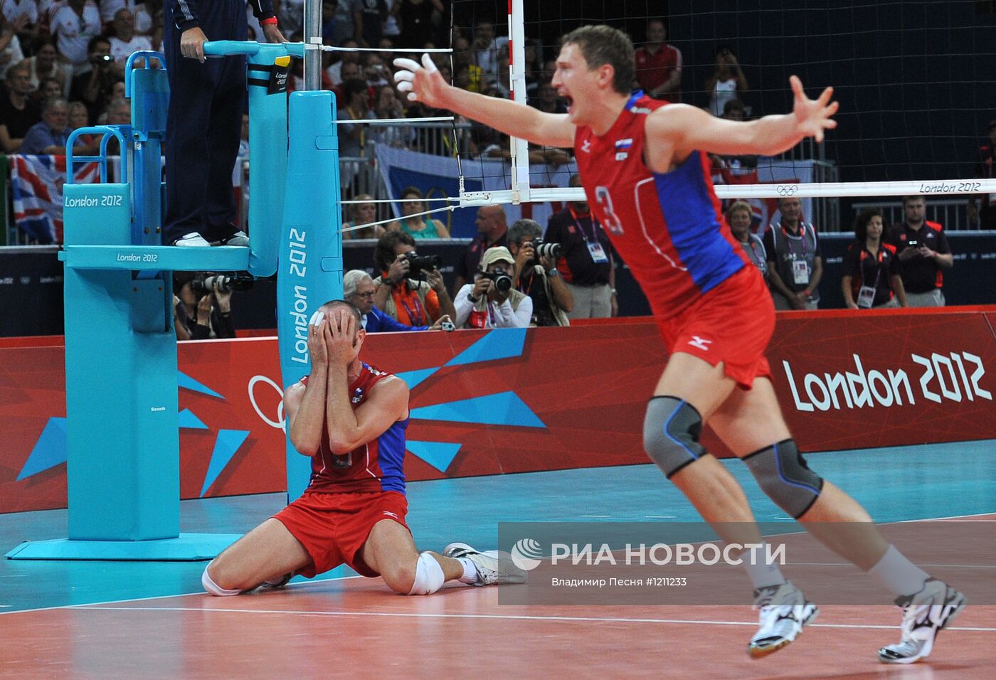 ОИ - 2012. Волейбол. Матч Россия – Бразилия