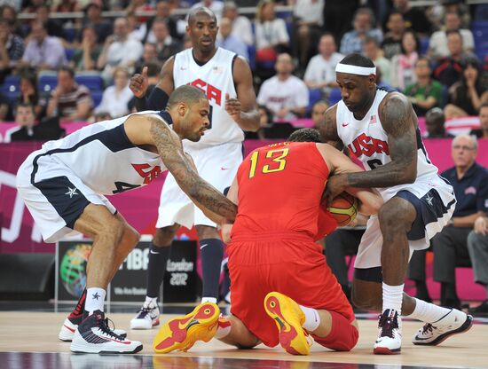 ОИ - 2012. Баскетбол. Мужчины. Матч США - Испания