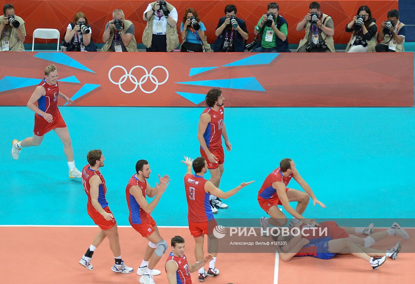 ОИ - 2012. Волейбол. Матч Россия – Бразилия