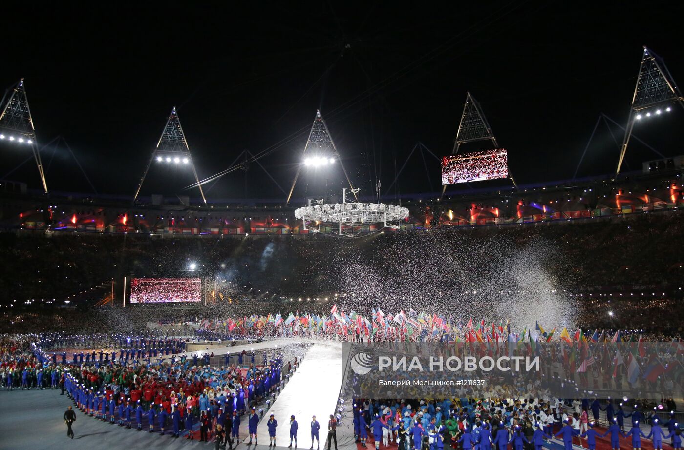 ОИ - 2012. Церемония закрытия