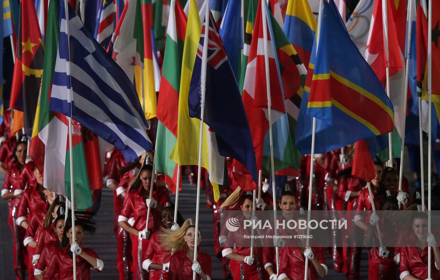 ОИ - 2012. Церемония закрытия