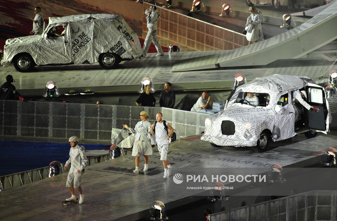 ОИ - 2012. Церемония закрытия