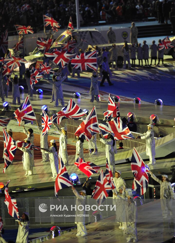 ОИ - 2012. Церемония закрытия