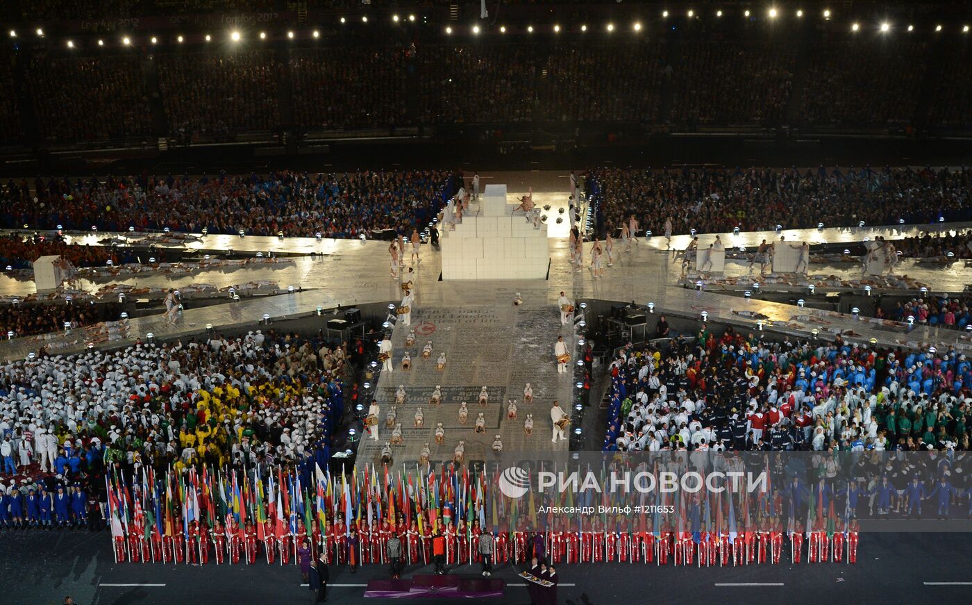 ОИ - 2012. Церемония закрытия