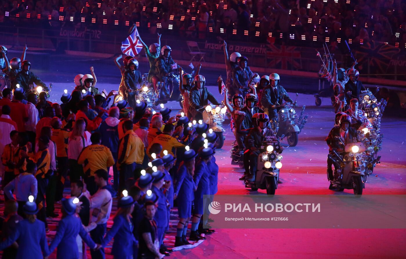 ОИ - 2012. Церемония закрытия